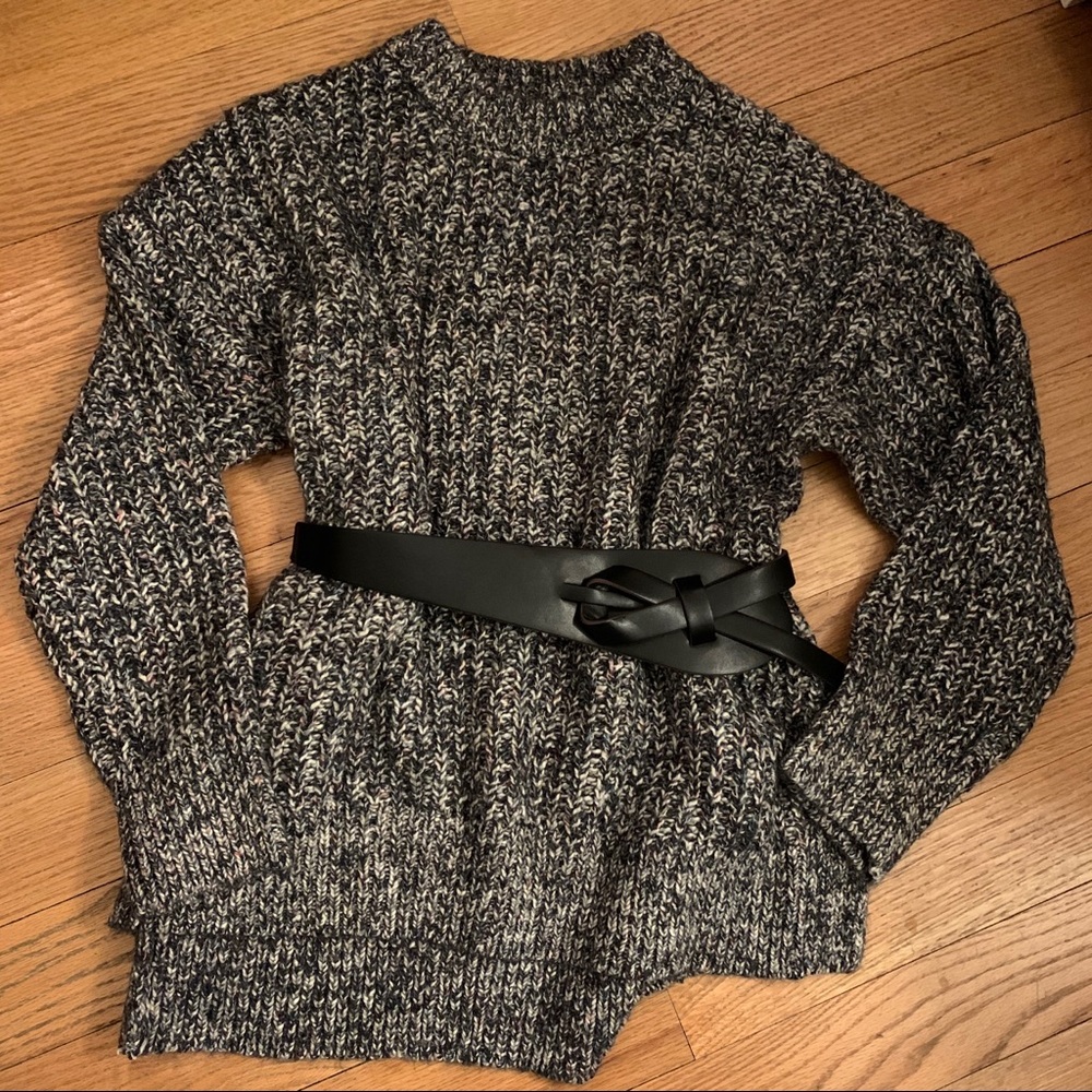 Black BCBG belt